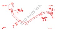 AIRCONDITIONER(ACHTER SLANG/ACHTER PIJP) voor Honda PILOT TOURING 5 deuren 5-traps automatische versnellingsbak 2011