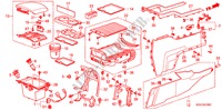 MIDDEN CONSOLE(1) voor Honda PILOT EX 5 deuren 5-traps automatische versnellingsbak 2011