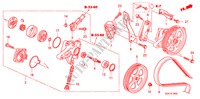 P.S. POMP/HOUDER voor Honda PILOT TOURING 5 deuren 5-traps automatische versnellingsbak 2011