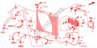 RADIATOR SLANG/RESERVETANK voor Honda PILOT EX 5 deuren 5-traps automatische versnellingsbak 2011