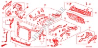 VOOR SCHOT/DASHBOARD voor Honda PILOT EX-L 5 deuren 5-traps automatische versnellingsbak 2011