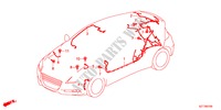 BEDRADINGSBUNDEL(1)(LH) voor Honda CR-Z TOP 3 deuren 6-versnellings handgeschakelde versnellingsbak 2011