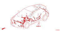 BEDRADINGSBUNDEL(2)(LH) voor Honda CR-Z BASE 3 deuren 6-versnellings handgeschakelde versnellingsbak 2011