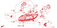 KOPLAMP(HID) voor Honda CR-Z THIS IS 3 deuren 6-versnellings handgeschakelde versnellingsbak 2011