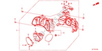 METER voor Honda CR-Z BASE 3 deuren 6-versnellings handgeschakelde versnellingsbak 2011