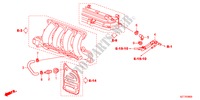 ONTLUCHTER PIJP voor Honda CR-Z THIS IS 3 deuren 6-versnellings handgeschakelde versnellingsbak 2011