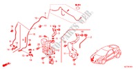 RUITESPROEIER(LH) voor Honda CR-Z BASE 3 deuren 6-versnellings handgeschakelde versnellingsbak 2011