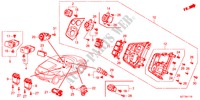 SCHAKELAAR(LH) voor Honda CR-Z THIS IS 3 deuren 6-versnellings handgeschakelde versnellingsbak 2011