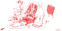 V. ZITTING COMPONENTEN(L.)(HANDMATIGE ZITTING) voor Honda CR-Z BASE 3 deuren 6-versnellings handgeschakelde versnellingsbak 2011