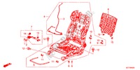 V. ZITTING COMPONENTEN(R.)(HANDMATIGE ZITTING) voor Honda CR-Z THIS IS 3 deuren 6-versnellings handgeschakelde versnellingsbak 2011