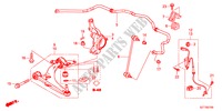 VOOR ONDER ARM voor Honda CR-Z BASE 3 deuren 6-versnellings handgeschakelde versnellingsbak 2011