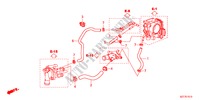 WATERSLANG voor Honda CR-Z BASE 3 deuren 6-versnellings handgeschakelde versnellingsbak 2011