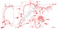 AIRCONDITIONER(SLANGEN/PIJPEN)(L4) voor Honda ACCORD 2.4 EX 4 deuren 5-traps automatische versnellingsbak 2008