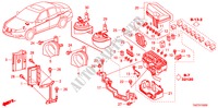 BEDIENINGSEENNEID(MOTORRUIMTE)(1)(L4) voor Honda ACCORD 2.4 EX 4 deuren 5-traps automatische versnellingsbak 2010