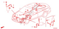 BEDRADINGSBUNDEL(1) voor Honda ACCORD 2.4 LX 4 deuren 5-versnellings handgeschakelde versnellingsbak 2011
