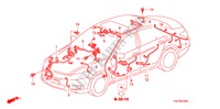 BEDRADINGSBUNDEL(3) voor Honda ACCORD 2.4 LX 4 deuren 5-versnellings handgeschakelde versnellingsbak 2011