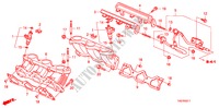BRANDSTOF INSPUIT(V6) voor Honda ACCORD 3.5 LX 4 deuren 5-traps automatische versnellingsbak 2011