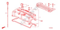 CILINDERKOP AFDEKKING(L4) voor Honda ACCORD 2.4 LX 4 deuren 5-versnellings handgeschakelde versnellingsbak 2008