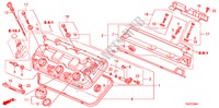 CILINDERKOP AFDEKKING(V6) voor Honda ACCORD 3.5 LX 4 deuren 5-traps automatische versnellingsbak 2010