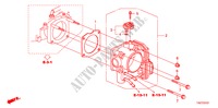 GAS HUIS(V6) voor Honda ACCORD 3.5 EX 4 deuren 5-traps automatische versnellingsbak 2010
