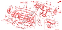 INSTRUMENTEN PANEEL voor Honda ACCORD 3.5 EX 4 deuren 5-traps automatische versnellingsbak 2011