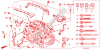 MOTOR BEDRADINGSBUNDEL(V6) voor Honda ACCORD 3.5 EX 4 deuren 5-traps automatische versnellingsbak 2011
