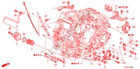 OLIEPEILMETER/ATF PIJP(V6) voor Honda ACCORD 3.5 EX 4 deuren 5-traps automatische versnellingsbak 2011