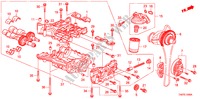 OLIEPOMP(L4) voor Honda ACCORD 2.4 LX 4 deuren 5-versnellings handgeschakelde versnellingsbak 2011