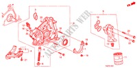 OLIEPOMP(V6) voor Honda ACCORD 3.5 EX 4 deuren 5-traps automatische versnellingsbak 2011
