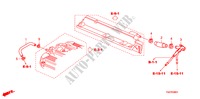 ONTLUCHTSLANG(V6) voor Honda ACCORD 3.5 LX 4 deuren 5-traps automatische versnellingsbak 2011