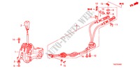 OVERSCHAKELHENDEL voor Honda ACCORD 2.4 LX 4 deuren 5-versnellings handgeschakelde versnellingsbak 2011