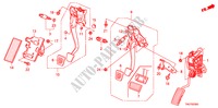PEDAAL voor Honda ACCORD 2.4 EX 4 deuren 5-traps automatische versnellingsbak 2011