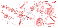 P.S. POMP/HOUDER(V6) voor Honda ACCORD 3.5 EX 4 deuren 5-traps automatische versnellingsbak 2011