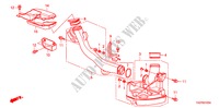 RESONATOR KAMER(L4) voor Honda ACCORD 2.4 LX 4 deuren 5-versnellings handgeschakelde versnellingsbak 2011