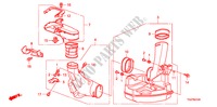 RESONATOR KAMER(V6) voor Honda ACCORD 3.5 LX 4 deuren 5-traps automatische versnellingsbak 2010