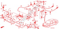 RUITESPROEIER(KOPLAMP SPROEIERWISSER) voor Honda ACCORD 2.4 EX 4 deuren 5-traps automatische versnellingsbak 2011