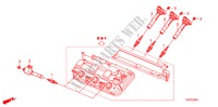 STEKKER GAT SPOEL/PLUG(V6) voor Honda ACCORD 3.5 EX 4 deuren 5-traps automatische versnellingsbak 2011