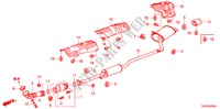UITLAATPIJP(L4) voor Honda ACCORD 2.4 EX 4 deuren 5-traps automatische versnellingsbak 2011