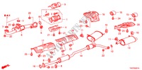 UITLAATPIJP(V6) voor Honda ACCORD 3.5 LX 4 deuren 5-traps automatische versnellingsbak 2008