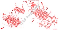 VOOR CILINDER HOOFD(V6) voor Honda ACCORD 3.5 EX 4 deuren 5-traps automatische versnellingsbak 2011