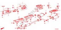 UITLAATPIJP(V6) voor Honda ACCORD 35EXI 4 deuren 5-traps automatische versnellingsbak 2012