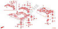 VOOR SUB FRAME/ACHTER BALK voor Honda ACCORD 35EXI  SASO MIRROR 4 deuren 5-traps automatische versnellingsbak 2012