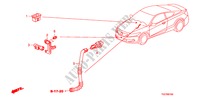 AIRCONDITIONER(SENSOR) voor Honda ACCORD 2.4 EX 2 deuren 5-traps automatische versnellingsbak 2010