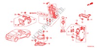 BEDIENINGSEENNEID(CABINE)(1) voor Honda ACCORD 2.4 EX 2 deuren 5-traps automatische versnellingsbak 2010