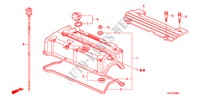 CILINDERKOP AFDEKKING(L4) voor Honda ACCORD 2.4 EX 2 deuren 5-traps automatische versnellingsbak 2011