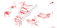INSTRUMENTEN AFWERKING(BESTUURDERZIJKANT) voor Honda ACCORD V6 EX 2 deuren 5-traps automatische versnellingsbak 2011
