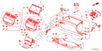 INSTRUMENTEN AFWERKING(PASSAGIERZIJKANT) voor Honda ACCORD 2.4 EX 2 deuren 5-traps automatische versnellingsbak 2008
