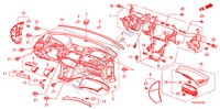 INSTRUMENTEN PANEEL voor Honda ACCORD V6 EX 2 deuren 5-traps automatische versnellingsbak 2011