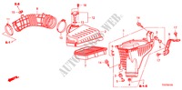 LUCHTFILTER(L4) voor Honda ACCORD 2.4 EXG 2 deuren 5-traps automatische versnellingsbak 2011