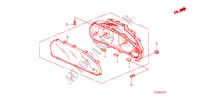 METER KOMPONENTEN(NS) voor Honda ACCORD V6 EX 2 deuren 5-traps automatische versnellingsbak 2011